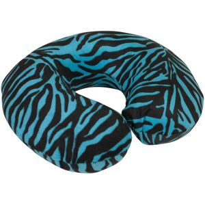 Loops Spare Cover for Blue Memory Foam Neck Cushion - Blue Tiger Soft Velour Cover Loops Spare Cover for Blue Memory Foam Neck Cushion - Blue Tiger Soft Velour Cover