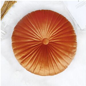 Unbranded (Orange) Velvet Window Floor Sofa Living Room Home Round Pumpkin Back Seat Chair Unbranded (Orange) Velvet Window Floor Sofa Living Room Home Round Pumpkin Back Seat Chair