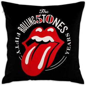 KEROTA Rolling Stones Decorative Cushion Cover Pillow Covers Case Pillowcases (40cmx40c KEROTA Rolling Stones Decorative Cushion Cover Pillow Covers Case Pillowcases (40cmx40c