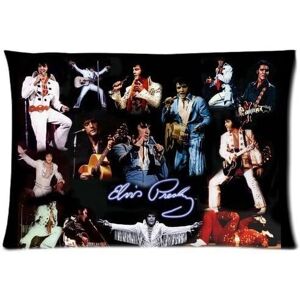 KEROTA Elvis Presley A Golden Celebration Custom Cotton & Polyester Soft Zippered Cushi KEROTA Elvis Presley A Golden Celebration Custom Cotton & Polyester Soft Zippered Cushi