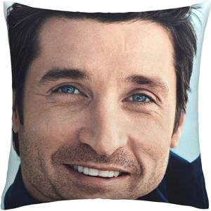 KEROTA Patrick Dempsey Cushion Covers 45 X 45 Cm Square Throw Pillowcases For Sofa Bedr KEROTA Patrick Dempsey Cushion Covers 45 X 45 Cm Square Throw Pillowcases For Sofa Bedr
