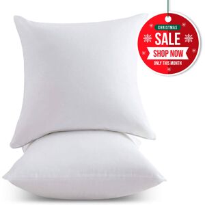 Oxford Homeware (18" X 18" OR (45 X 45cm), Pack of 2) Luxury Soft Cushions Quilted Filled Cushio Oxford Homeware (18" X 18" OR (45 X 45cm), Pack of 2) Luxury Soft Cushions Quilted Filled Cushio