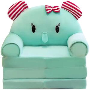 Unbranded 2-in-1 Foldable Plush Kids Sofa Bed: Convertible Cartoon Chair to Bed, Velvet Fa Unbranded 2-in-1 Foldable Plush Kids Sofa Bed: Convertible Cartoon Chair to Bed, Velvet Fa