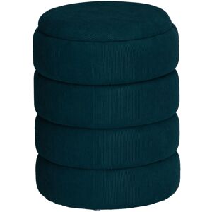 URBN Living (Round Teal Blue) Soft Velvet Ottoman Storage Pouffe Footstool Dressing Vanity C URBN Living (Round Teal Blue) Soft Velvet Ottoman Storage Pouffe Footstool Dressing Vanity C