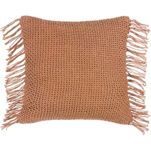(45cm x 45cm, Baked Earth) Yard Nimble Knitted Cushion Cover (45cm x 45cm, Baked Earth) Yard Nimble Knitted Cushion Cover