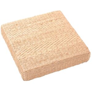 Unbranded (Square) Pouf 40cm Round Tatami Floor Pillow Seat Cushion Straw Meditation Yoga Unbranded (Square) Pouf 40cm Round Tatami Floor Pillow Seat Cushion Straw Meditation Yoga