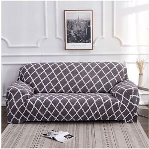 Unbranded (Rhomb Gray, 1 Seater) Stretch Sofa Slipcover 1234 Seater Solid Color Lattice Pr Unbranded (Rhomb Gray, 1 Seater) Stretch Sofa Slipcover 1234 Seater Solid Color Lattice Pr