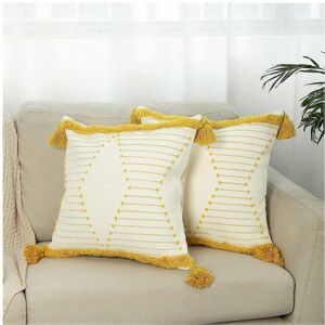 Unbranded Throw Pillow Covers for Couch Sofa - Set of 2 Decorative Boho Square Pillow Case Unbranded Throw Pillow Covers for Couch Sofa - Set of 2 Decorative Boho Square Pillow Case