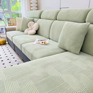 Unbranded (light green, Plus M(2 seater)) Sofa Seat Cushion Cover for Living Room Jacquard Unbranded (light green, Plus M(2 seater)) Sofa Seat Cushion Cover for Living Room Jacquard