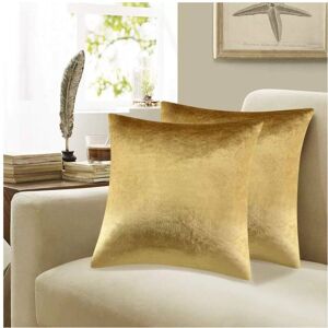Unbranded Golden Cushion Cover Sofa Pillow Case 4545cm Home Decor Stuffing Pillow Without Unbranded Golden Cushion Cover Sofa Pillow Case 4545cm Home Decor Stuffing Pillow Without
