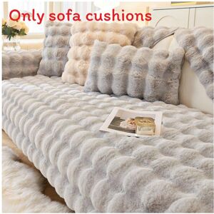 Unbranded (Grey, 90*160cm) Plush Warm Sofa Cover Non Slip Cushion Covers Winter Quick Heat Unbranded (Grey, 90*160cm) Plush Warm Sofa Cover Non Slip Cushion Covers Winter Quick Heat