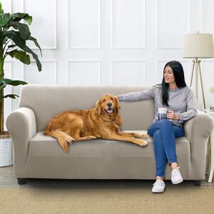 SUPREME BEDDING LTD (3-Seater, Beige) Elastic Furniture Cover for Sofa & Couch SUPREME BEDDING LTD (3-Seater, Beige) Elastic Furniture Cover for Sofa & Couch