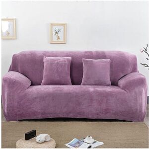 Unbranded (As show, One size) 4 Seater Sofa Cover (cushion not included) Solid Color Velve Unbranded (As show, One size) 4 Seater Sofa Cover (cushion not included) Solid Color Velve