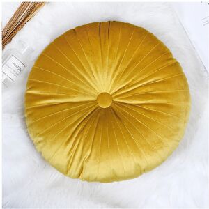 Unbranded (Golden Yellow) Round Back Pumpkin Seat Chair Cushion Velvet Window Floor Sofa R Unbranded (Golden Yellow) Round Back Pumpkin Seat Chair Cushion Velvet Window Floor Sofa R