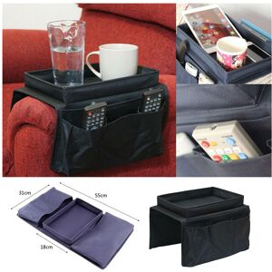 Unbranded Sofa Armchair Chair Arm Rest Drinks Holder Remote Storage Black Remote Unbranded Sofa Armchair Chair Arm Rest Drinks Holder Remote Storage Black Remote