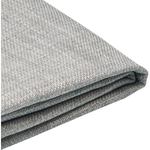 Beliani Bed Frame Cover Fitou - Light Grey - 90x200 cm Beliani Bed Frame Cover Fitou - Light Grey - 90x200 cm