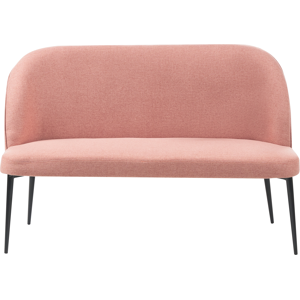 Beliani Osby Pink 2-seater Sofa - Modern Upholstery Beliani Osby Pink 2-seater Sofa - Modern Upholstery