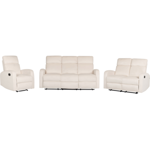 Beliani Sofa Set - Modern Velvet Reclining 3 and 2 Seater Beliani Sofa Set - Modern Velvet Reclining 3 and 2 Seater