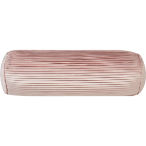 Beliani Throw Cushion JONQUIL Velvet 22 x 60 cm Pink Solid Beliani Throw Cushion JONQUIL Velvet 22 x 60 cm Pink Solid