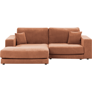 Beliani Lofoten Red Corner Sofa - Sofa Beliani Lofoten Red Corner Sofa - Sofa