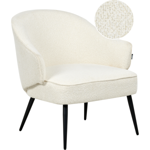 Beliani Armchair KAYLA Boucle Off-White Beliani Armchair KAYLA Boucle Off-White