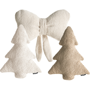 Beliani Set of 3 Decorative Cushions WINTERLAND Boucle 30 x 35 cm 45 x 25 cm Light Beige Beliani Set of 3 Decorative Cushions WINTERLAND Boucle 30 x 35 cm 45 x 25 cm Light Beige