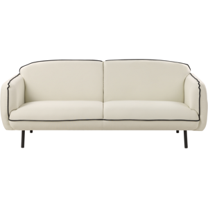 Beliani Tonsberg Beige 3-Seater Sofa - Sofa Beliani Tonsberg Beige 3-Seater Sofa - Sofa