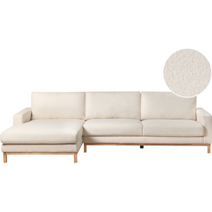 BELIANI Sofa Siggard White Modern 4-Seater - Sofa BELIANI Sofa Siggard White Modern 4-Seater - Sofa