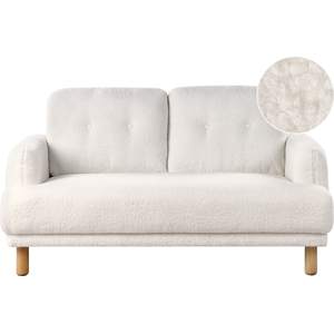 Beliani Sofa - Model Tuve - Retro 2-Seater Beige Beliani Sofa - Model Tuve - Retro 2-Seater Beige