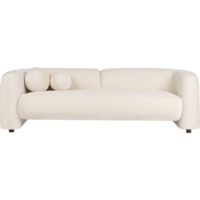 Beliani Sofa Leiren Velvet 3-Seater - Glamour Beliani Sofa Leiren Velvet 3-Seater - Glamour