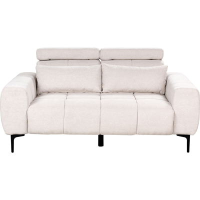 Beliani Vegamo Beige Modern 2-Seater Sofa Beliani Vegamo Beige Modern 2-Seater Sofa