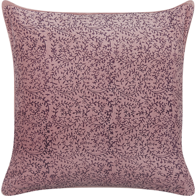 Beliani Velvet Cushion Floral Pattern - Cushions Beliani Velvet Cushion Floral Pattern - Cushions