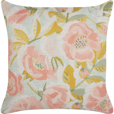 Beliani Zahriye Floral Pattern Cushion - Cushions Beliani Zahriye Floral Pattern Cushion - Cushions