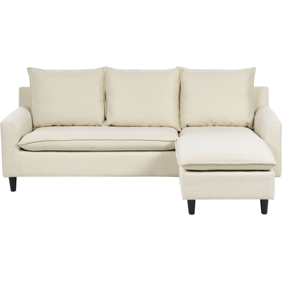 Beliani Sofa Elvenes Beige Classic Modern - Sofa Beliani Sofa Elvenes Beige Classic Modern - Sofa