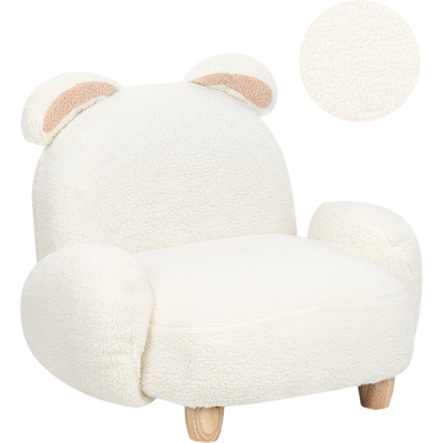 Beliani Animal Armchair - Rabbit White - Nursery Furniture Beliani Animal Armchair - Rabbit White - Nursery Furniture