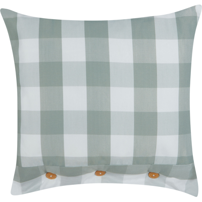 Beliani Mint Green Check Cushion - Cushion Beliani Mint Green Check Cushion - Cushion