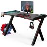 HomeHomer (Desk) Gaming Desk RGB Lighting Home Office Desk