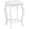 Beliani Side Table White AVON