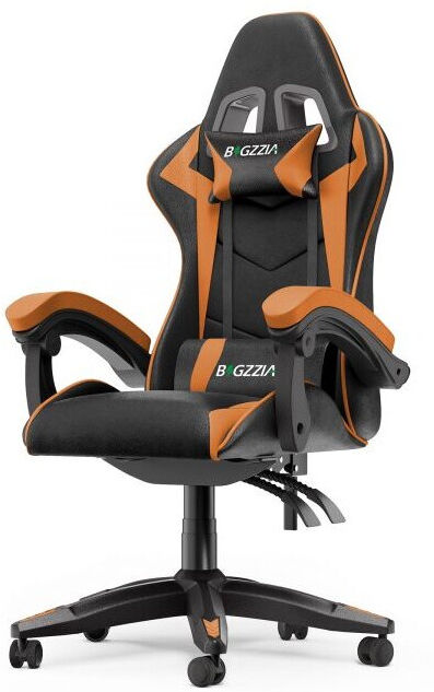 Bigzzia (black/orange) Gaming&Office Chair Ergonomic Computer Desk Chair