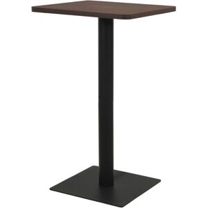 vidaXL Bistro Table Dark Ash Dining Coffee Tea Bar Pub Dinner Desk Furniture vidaXL Bistro Table Dark Ash Dining Coffee Tea Bar Pub Dinner Desk Furniture