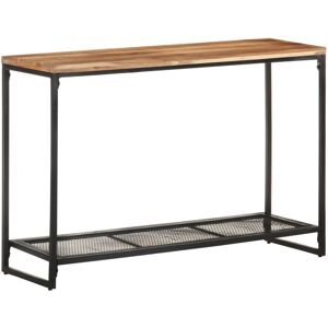 vidaXL Solid Acacia Wood Console Table Home Furniture Wooden Storage Hall Desk vidaXL Solid Acacia Wood Console Table Home Furniture Wooden Storage Hall Desk