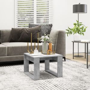 vidaXL Side Table Concrete Grey Engineered Wood Accent Couch Coffee Sofa Table vidaXL Side Table Concrete Grey Engineered Wood Accent Couch Coffee Sofa Table