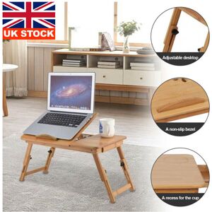 Unbranded Adjustable Foldable Laptop Desk Notebook Computer Bamboo Table Stand Tray Bed Unbranded Adjustable Foldable Laptop Desk Notebook Computer Bamboo Table Stand Tray Bed