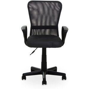 Premier Housewares Stratford Black Home Office Chair Premier Housewares Stratford Black Home Office Chair