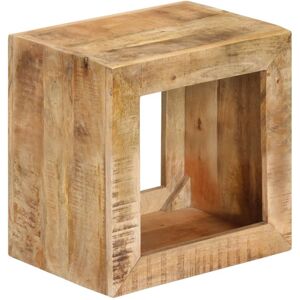 vidaXL Solid Wood Mango Stool Hocker Coffee Couch Side Table Wooden Furniture vidaXL Solid Wood Mango Stool Hocker Coffee Couch Side Table Wooden Furniture