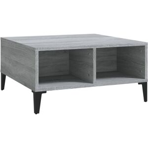 (grey sonoma) vidaXL Coffee Table End Side Accent Table Chipboard 60x60x30 cm Mu (grey sonoma) vidaXL Coffee Table End Side Accent Table Chipboard 60x60x30 cm Mu