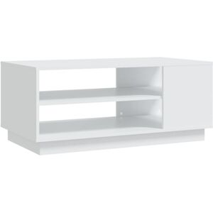 vidaXL White Coffee Table - Modern Design, Sturdy & Spacious vidaXL White Coffee Table - Modern Design, Sturdy & Spacious