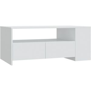 (white) vidaXL Coffee Table Couch Table Indoor Furniture Engineered Wood Multi C (white) vidaXL Coffee Table Couch Table Indoor Furniture Engineered Wood Multi C