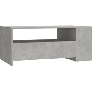 (concrete grey) vidaXL Coffee Table Couch Table Indoor Furniture Engineered Wood (concrete grey) vidaXL Coffee Table Couch Table Indoor Furniture Engineered Wood