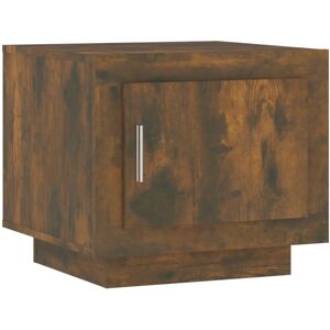 (smoked oak) vidaXL Coffee Table Engineered Wood Indoor Living Room End Table Mu (smoked oak) vidaXL Coffee Table Engineered Wood Indoor Living Room End Table Mu